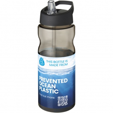 Logotrade mainoslahjat kuva: H2O Active® Eco Base 650 ml -urheilujuomapullo kaatonokkakannella