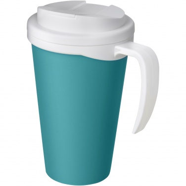 Logo trade liikelahja kuva: Americano® Grande 350 ml muki, läikyttämätön kansi
