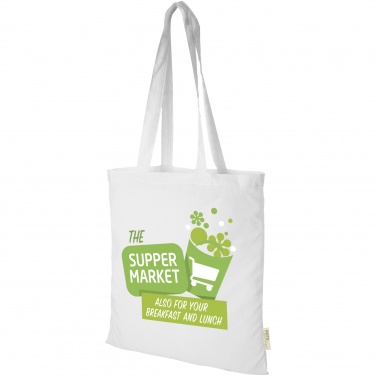 Logo trade mainoslahja kuva: Orissa 140 g/m² organic cotton tote bag 7L