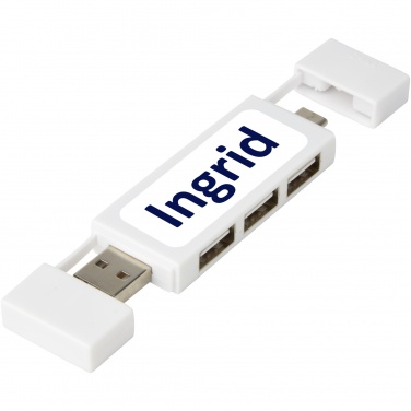 Logo trade mainoslahjat ja liikelahjat kuva: Mulan Kaksois USB 2.0 -hubi