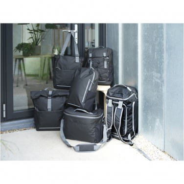 Logo trade mainoslahja kuva: Aqua 15,6" GRS-kierrätetystä materiaalista valmistettu vedenkestävä reppu kannettavalle tietokoneelle 23 l