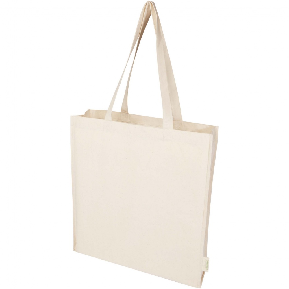 Logotrade liikelahjat mainoslahjat tuotekuva: Orissa 180 g/m² organic full gusset tote bag 14L