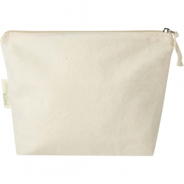 Logotrade liikelahjat mainoslahjat tuotekuva: Orissa 180 g/m² organic toiletry bag 1L