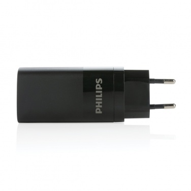 Logotrade mainostuotet kuva: Philips 65 W erittäin nopea PD 3-porttinen USB-laturi