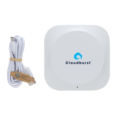 Logotrade liikelahjat mainoslahjat tuotekuva: Oregon 10W langaton laturi RCS kierrätysmuovista ja korkista