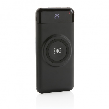 Logo trade liikelahjat tuotekuva: 10000mAh langaton varavirtalähde kellolaturilla