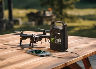 Logotrade mainoslahjat kuva: Power Vault 21000 kannettava virta-asema RCS muovista