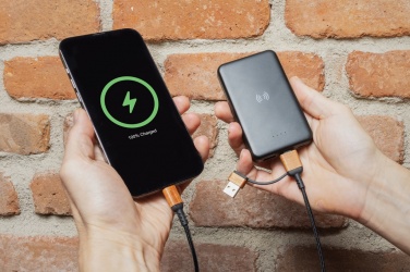 Logotrade liikelahjat mainoslahjat tuotekuva: RCS 5000mAh varavirtalähde langattomalla latauksella