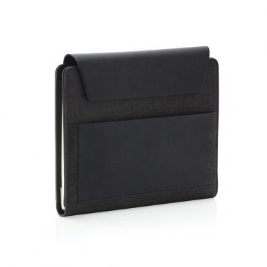 Logo trade mainoslahja ja liikelahja tuotekuva: Fiko langaton latausportfolio A5 varavirtalähteellä