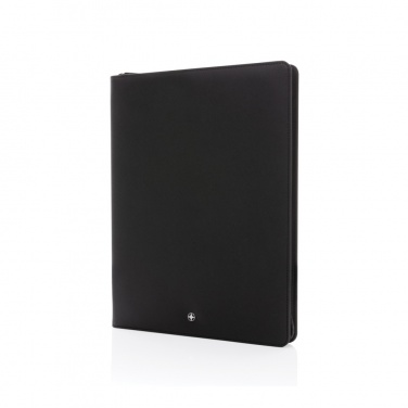 Logo trade liikelahjat mainoslahjat kuva: Swiss Peak Heritage RCS rPU A4 portfolio vetoketjulla