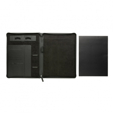 Logotrade liikelahja mainoslahja kuva: Swiss Peak Heritage RCS rPU A4 portfolio vetoketjulla