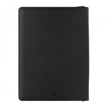 Logotrade mainoslahja tuotekuva: Swiss Peak Heritage RCS rPU A4 portfolio vetoketjulla