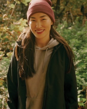 Logo trade mainoslahjat ja liikelahjat kuva: Iqoniq Makalu naisten softshell takki R-polyesteristä