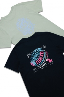 Logo trade mainostuote kuva: Iqoniq Bryce t-paita kierrätetystä puuvillasta