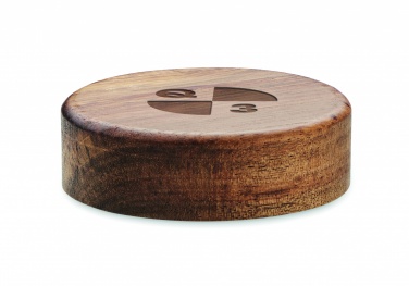 Logotrade mainoslahja ja liikelahja kuva: Langaton laturi akaasiasta 15W