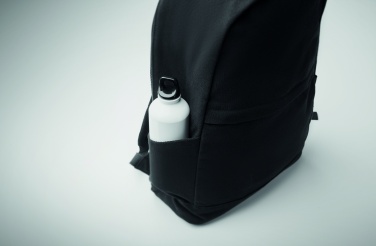 Logo trade mainostuote kuva: 15 tuuman kannettava reppu kierrätetystä esikulutetusta puuvillasta ja kierrätetystä polyesteristä mukautettavalla painatuksella