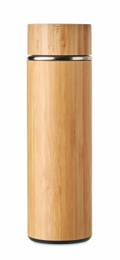 Logo trade mainoslahjat ja liikelahjat kuva: Bambu termospullo 400 ml TAMPERE