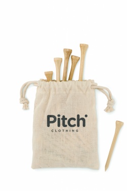 Logotrade mainoslahja tuotekuva: Bambu golf tiisetti