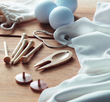 Logo trade mainostuotet tuotekuva: Bambu golfsetti
