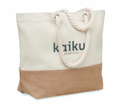 Logotrade liikelahja mainoslahja kuva: Rantalaukku canvas 280 gr/m²