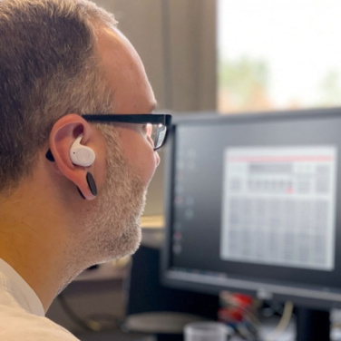 Logotrade liikelahja tuotekuva: In-ear kuulokkeet WARSAW