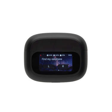 Logo trade mainoslahjat tuotekuva: Airtune RCS ANC-kuulokkeet, joissa on kosketusnäyttö