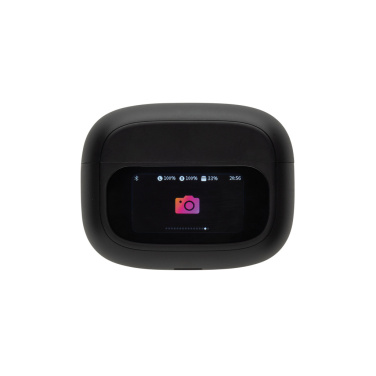 Logotrade mainostuote tuotekuva: Airtune RCS ANC-kuulokkeet, joissa on kosketusnäyttö