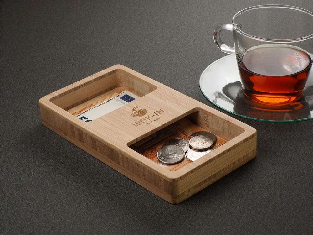 Logotrade mainoslahja ja liikelahja kuva: Puinen maksaja 2080292