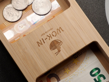 Logo trade mainoslahja ja liikelahja tuotekuva: Puinen maksaja 2080292