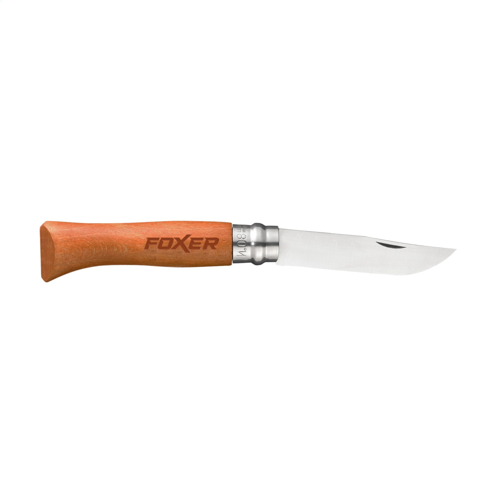 Logotrade liikelahja tuotekuva: Opinel No 08 Carbon taskuveitsi
