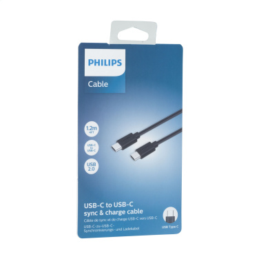 Logo trade mainoslahja kuva: Philips-kaapeli USB-C - USB-C