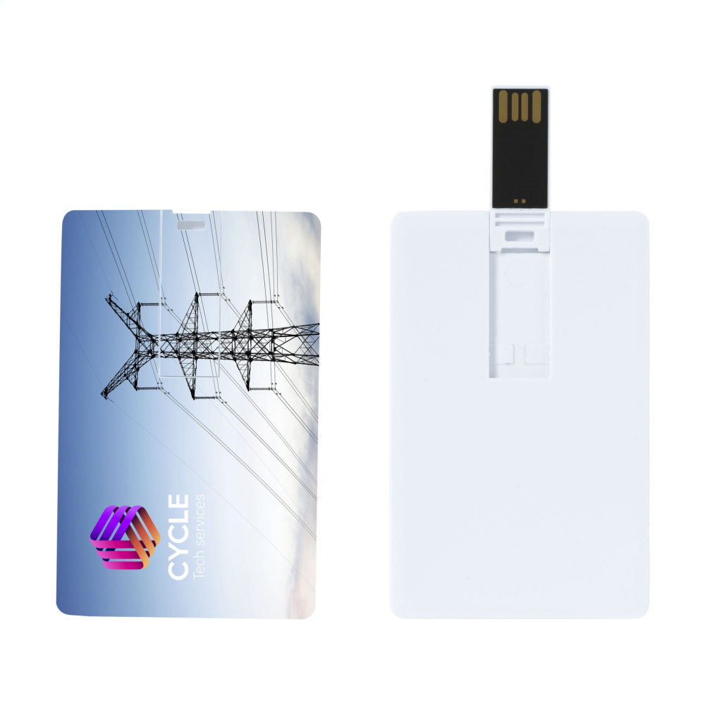 Logotrade mainoslahja ja liikelahja kuva: CredCard USB varastosta 4 Gt