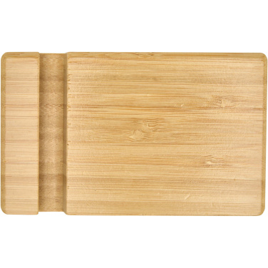 Logotrade mainoslahjat ja liikelahjat tuotekuva: Bubup bambusta valmistettu kaksikulmainen tabletti- ja puhelinteline