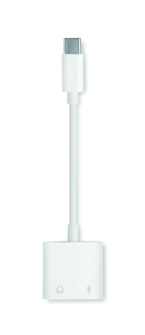 Logotrade liikelahja mainoslahja kuva: ABS-liitäntäinen äänenjakaja tyypp