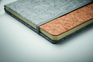 Logotrade liikelahja mainoslahja kuva: A5 RPET korkkimuistikirja