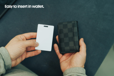 Logo trade mainostuotet tuotekuva: Findcard RCS kierrätysmuovinen tavaranseurantakortti