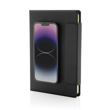 Logo trade liikelahjat mainoslahjat kuva: Stuart RCS-sertifioitu RPU magneettinen A5-kansio