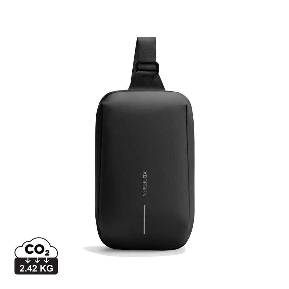 Logotrade liikelahja mainoslahja kuva: Urban Sling vettähylkivä laajennettava crossbody -laukku