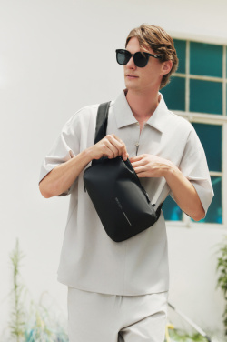 Logotrade mainoslahja ja liikelahja kuva: Urban Sling vettähylkivä laajennettava crossbody -laukku