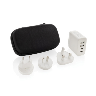 Logo trade mainoslahjat ja liikelahjat kuva: TravelCharge Pro RCS -matkalaturi USB C:llä
