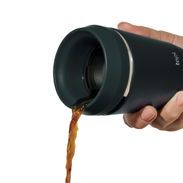 Logotrade mainoslahja tuotekuva: Topl Kierrätysteräs To Go Tumbler patentoitu 360 kansi 235ml