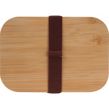 Logotrade liikelahjat mainoslahjat tuotekuva: Setti Lunchbox ruostumattomasta teräspullolla Toronto