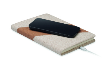 Logo trade liikelahjat mainoslahjat kuva: A5-muistikirja/ 15 W laturi