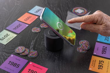 Logotrade mainostuote tuotekuva: Magpulse RCS -3 W kaiutin, kierrätysmuovia, magneettipidike