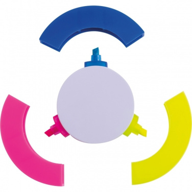 Logotrade liikelahjat mainoslahjat tuotekuva: 3-in-1 korostuskynä ANDORRA