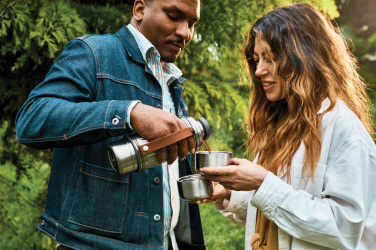 Logotrade mainostuote tuotekuva: Black+Blum Explorer termospullo Duo 1L