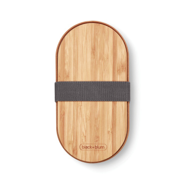 Logo trade mainoslahja ja liikelahja tuotekuva: Black+Blum teräksestä valmistettu kaksiosainen eväsrasia