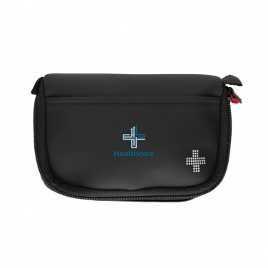 Logotrade reklaminės dovanos nuotrauka: RCS perdirbto nubuko PU maišelio pirmosios pagalbos rinkinys, siunčiamas paštu