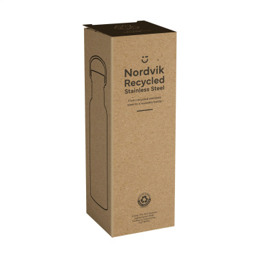 Logotrade dovana nuotrauka: Nordvik RCS Recycled Steel 500 ml geriamasis butelis