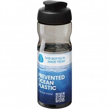 Logotrade biznesa dāvanas foto: H2O Active® Eco Base 650 ml sporta pudele ar pārslēdzamu vāku
